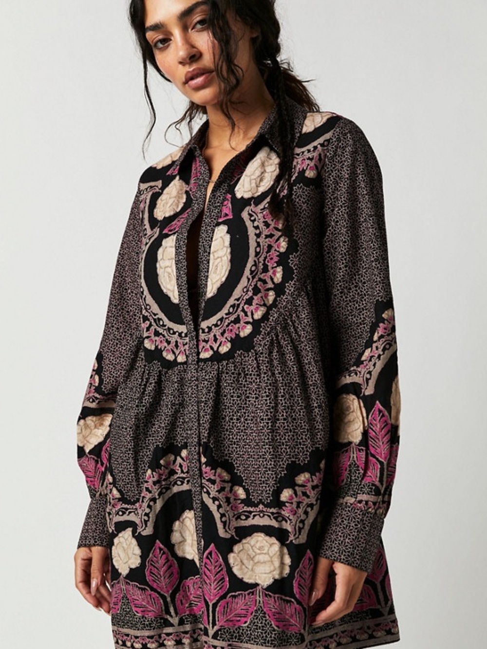 Free people button up dress
